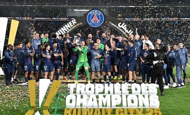 프랑스 슈퍼컵 4연패 거머쥔 PSG