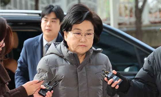 출근하는 이혜훈 후보자