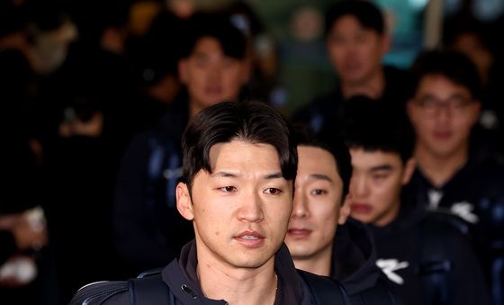 출국하는 박해민