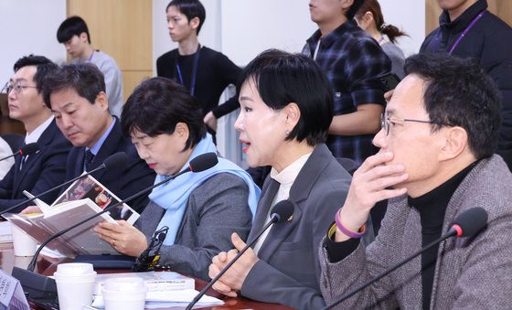 장애인 현안 논의하는 與 서울시장 후보들