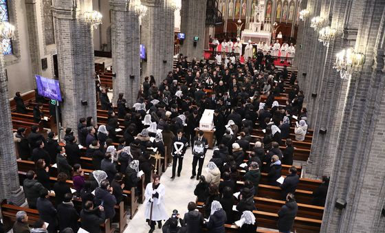 故 안성기 배우 장례미사