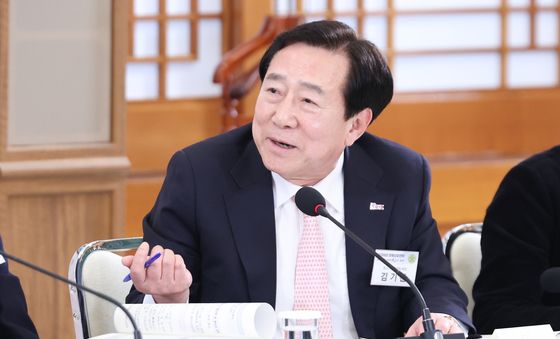 발언하는 김기문 중소기업중앙회장