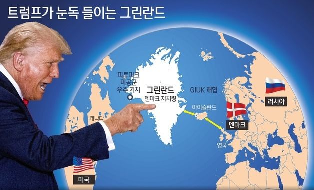 [그래픽] 트럼프가 눈독들이는 그린란드