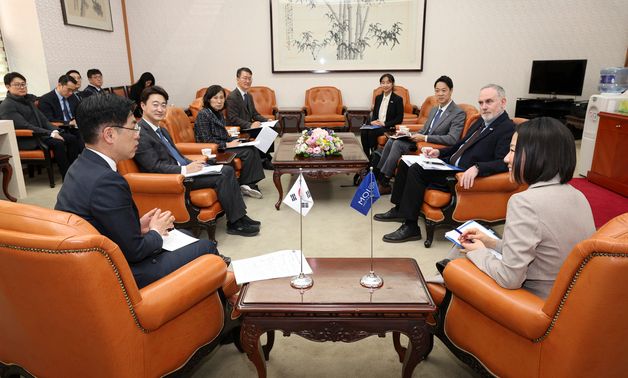 김민재 행안부 차관, 국제이주기구(IOM) 사무차장 면담
