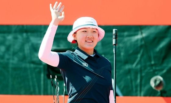 '중학생 궁사' 강연서, 양궁 여자 컴파운드 개인전 '동메달'