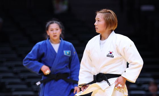 유도 김지수, 8강 아쉽게 탈락 패자부활전으로