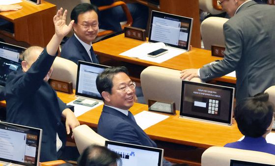김승원 의원, 국회 본회의 출석