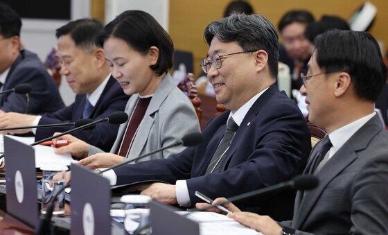 하준경 경제성장수석, 수석보좌관회의 참석