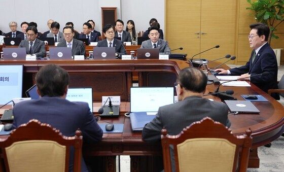 이재명 대통령 '수석보좌관회의'