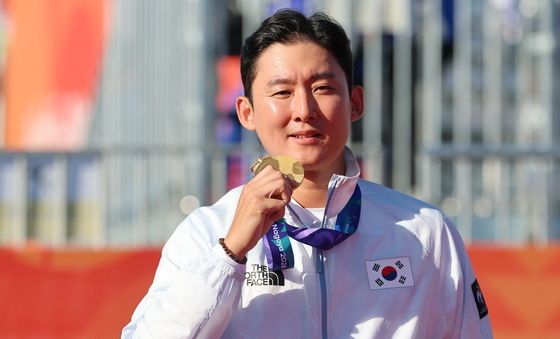 김종호 '컴파운드 개인전 금메달 주인공은 바로 나'