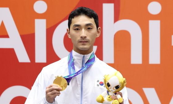 윤규성, 태권도 품새 금메달의 주인공