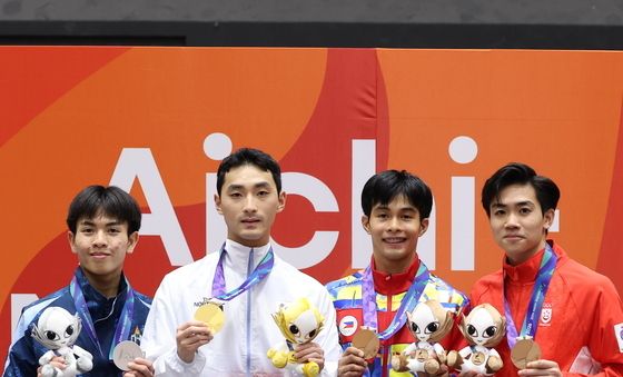 윤규성, 태권도 품새 금메달… 한국 남자 개인전 3연패