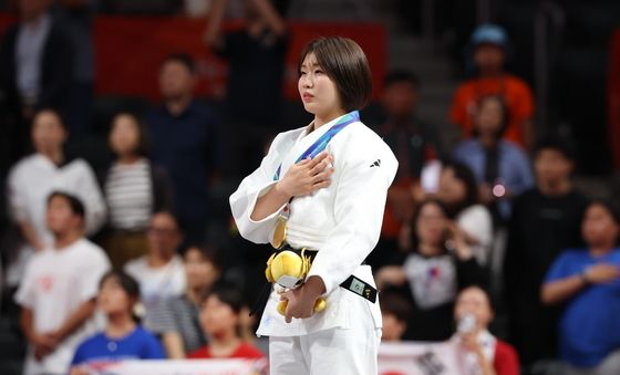 나고 자란 고향에서 금메달 받은 허미미