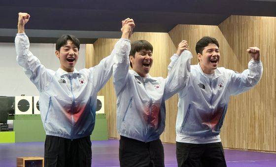 사격 남자 속사권총 단체전 金… 대한민국 25번째 금메달