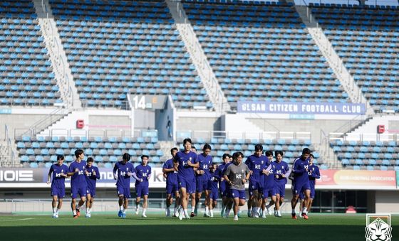 베네수엘라와 일전 앞둔 축구대표팀