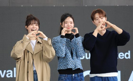 전소영·심수빈·김동휘, BIFF에 사랑 바이러스 전파