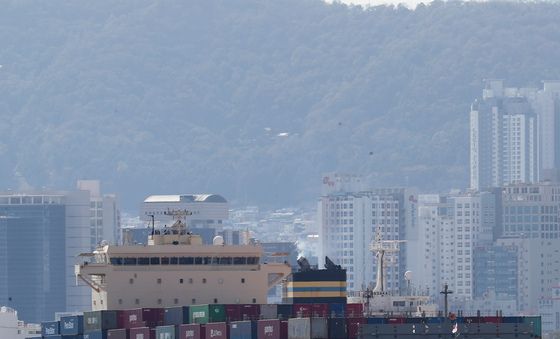 북극항로 시범운항 마친 '팬스타 아크로호'