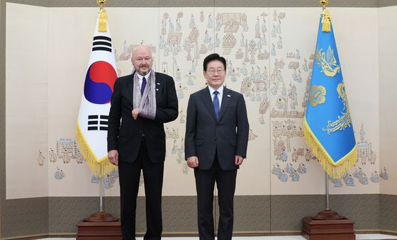 이재명 대통령, 주한노르웨이대사 신임장 제정