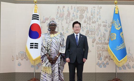 이재명 대통령, 주한세네갈대사 신임장 제정