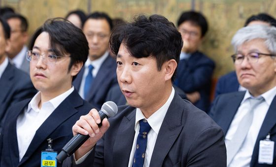 [국감] 문체위 국감 출석한 고재수 CJ CGV 사업본부장