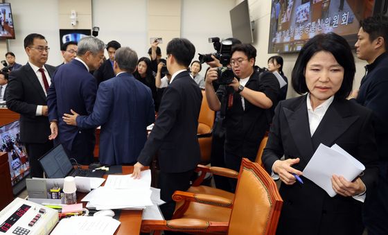 [국감] 국회 과방위, 이진숙 의원 제척 의결