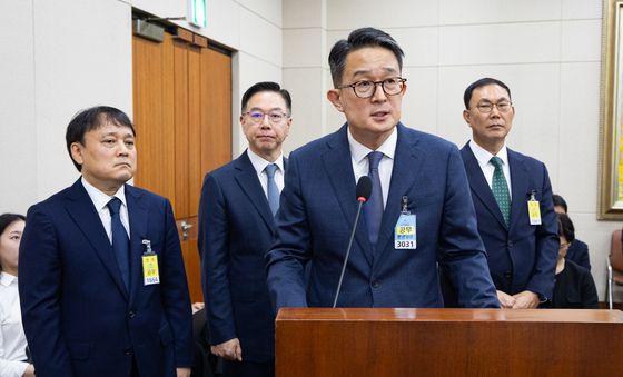 [국감] 유류가격 결정 관련 발언하는 김창수 GS칼텍스 부사장