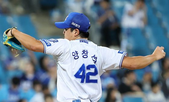 역투하는 삼성 양창섭