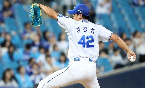 역투하는 삼성 양창섭