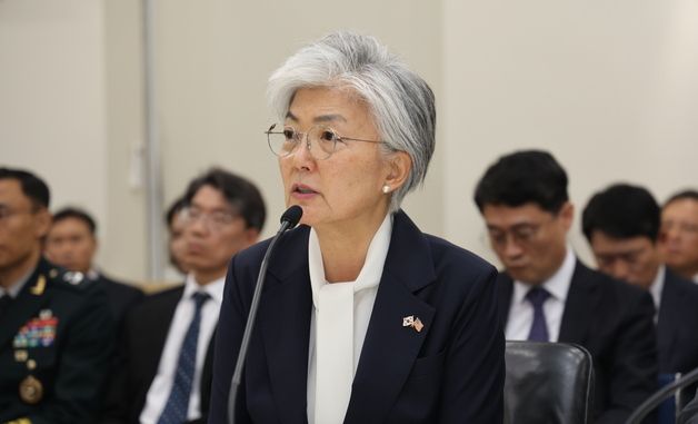 [국감] 국정감사 답변하는 강경화 주미한국대사