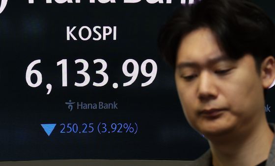 3% 폭락한 코스피