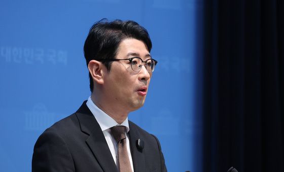 이재명 대통령 골프 관련 기자회견하는 주진우