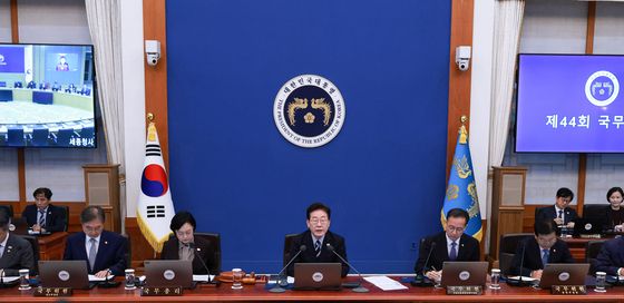 국무회의 발언하는 이재명 대통령