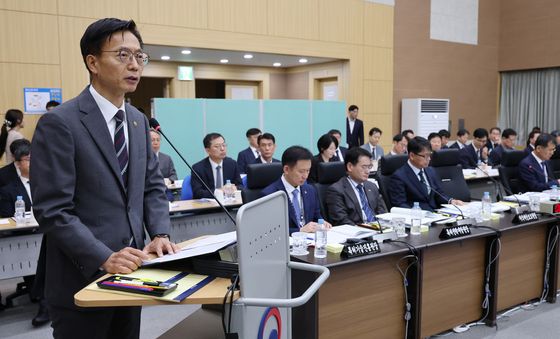 [국감] 업무 보고하는 김용선 지식재산처장