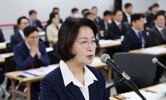 [국감] 업무보고하는 추미애 경기도지사