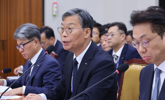 [국감] 국정감사 답변하는 김태승 사장