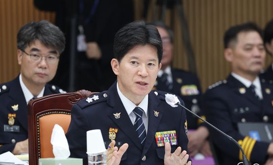 [국감] 발언하는 이승협 경기북부청장