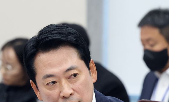 [국감] 질의하는 장동혁 국민의힘 대표