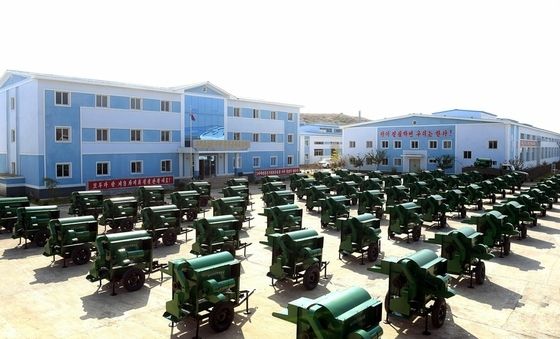 北 기계공장서 200대 탈곡기 생산…농장에 제공