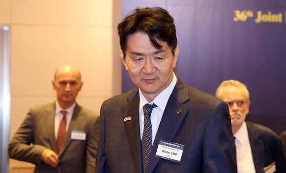 제36차 한미재계회의 총회 참석하는 조원태 회장
