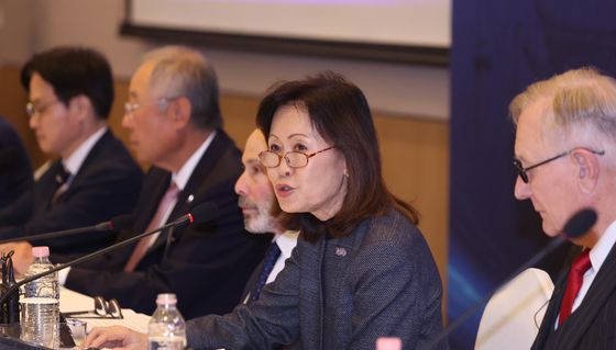 축사하는 미셸 스틸 주한미국대사
