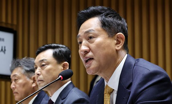[국감] 답변하는 오세훈 시장