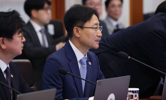 발언하는 임광현 신임 靑 비서실장