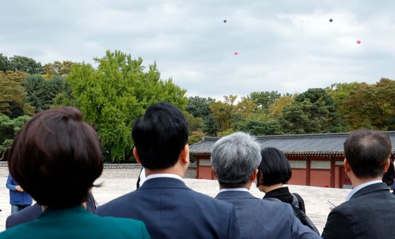 세운4구역 사업대상지 높이 점검하는 국민의힘