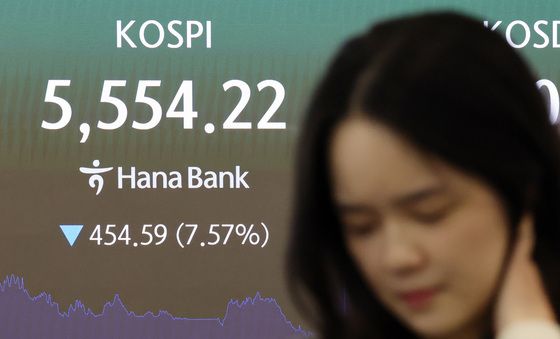 '반도체 쇼크' 코스피 폭락