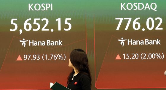 상승세로 출발한 코스피