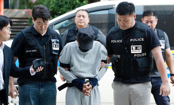 인천 흉기 난동 피의자 '영장실질심사 출석'