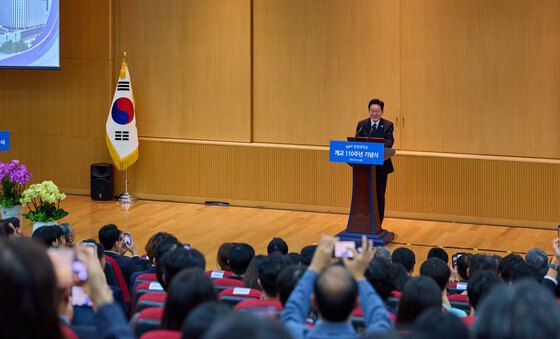 이재명 대통령, 중앙대 110주년 기념식 축사