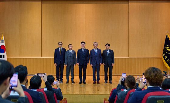 이재명 대통령, 중앙대 개교 110주년 기념식 참석