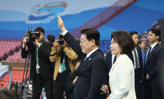 전국체전 개회식 참석한 이재명 대통령