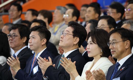 전국체전 개회식 참석한 이재명 대통령